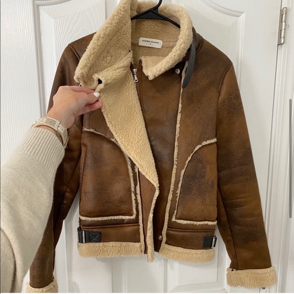 Faux shearling jacket - Picture 5 of 7